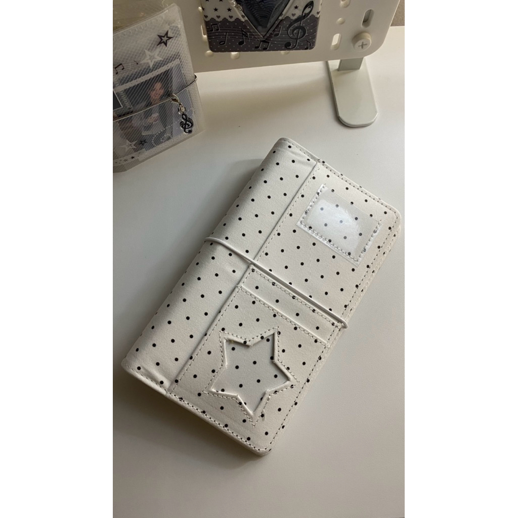 Polka Jeans series A6 Binder Journal Scrapbooking Korea Minimalist Notebook Aesthetic