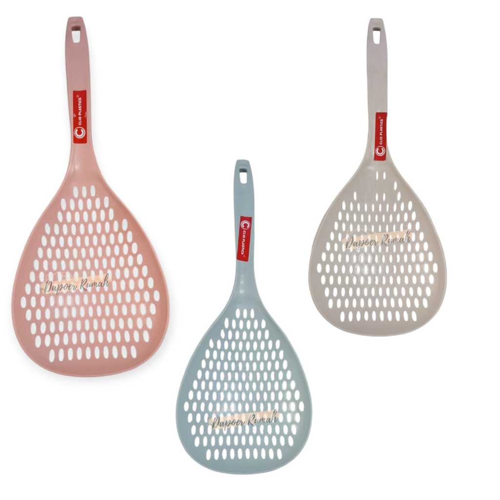 Saringan Mie Plastik / Tirisan Makanan / Saringan Mie Serbaguna / Centong Clio