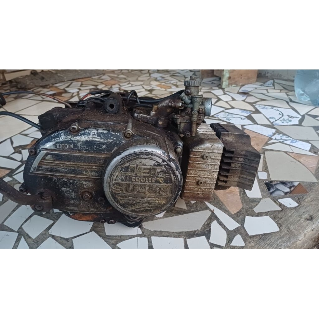 mesin suzuki cristal 110 tornado gs