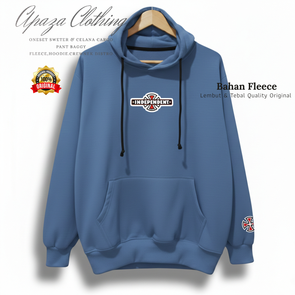 Hoodie Sweater Pria Wanita Distro Hodi Murah Jaket Tebal Dan Pant Independen Lembut  Terbaru 2026 Ke