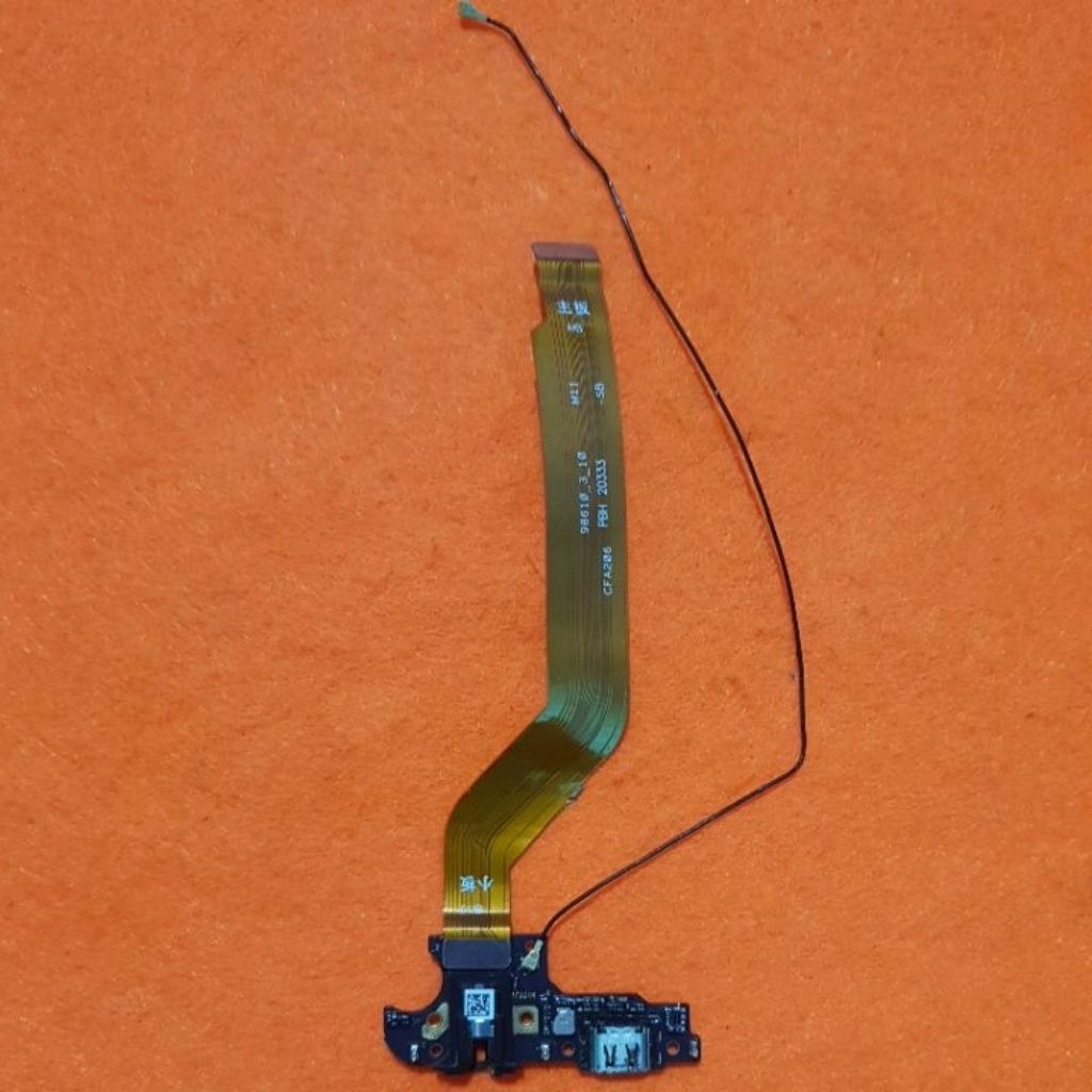 FLEXIBLE BOARD CAS SATU SET OPPO A5S A11K A12 2020 FUNGSI NORMAL BEKAS ORIGINAL COPOTAN