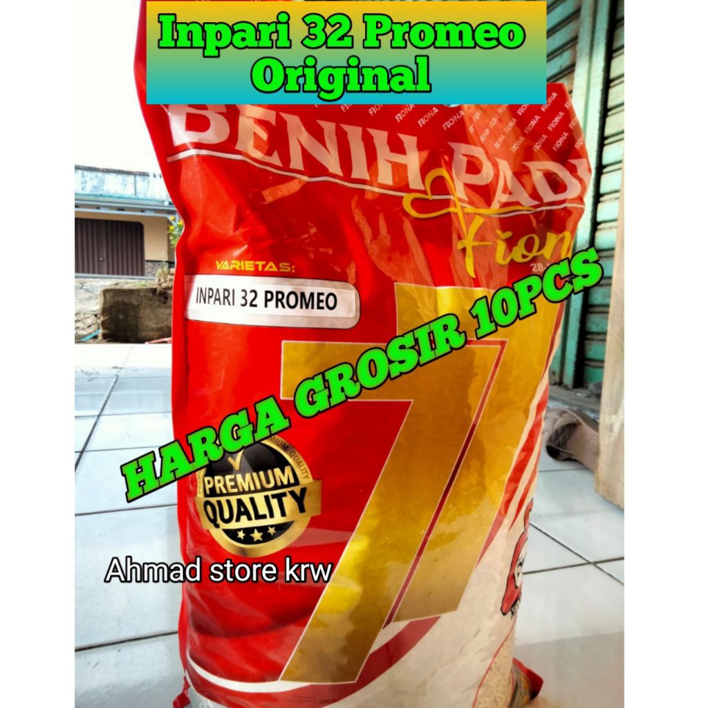 Inpari 32 Promeo  Original Benih padi grosir 50kg / 10pcs