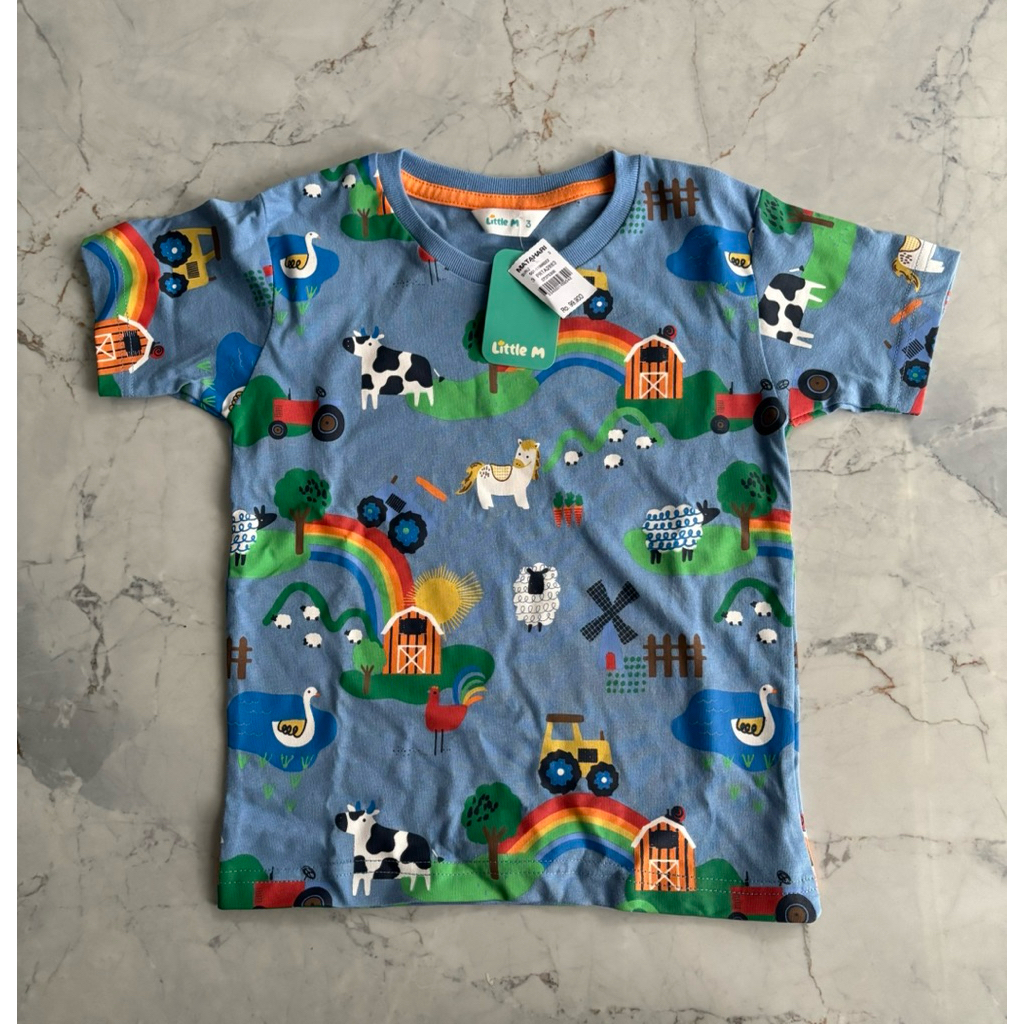 kaos little m anak laki laki
