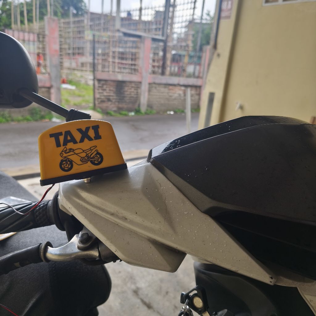LAMPU VARIASI OJOL TAXOL GOJEK GRAB MAXIM UBER OJEK ONLINE OJEK ONLEN TAXI ONLEN ICON TAXI UBER LAMP