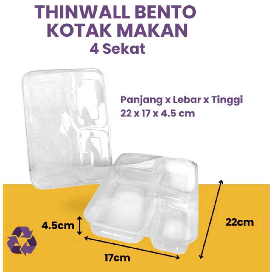 THINWALL BENTO&THINWALL RECTANGLE