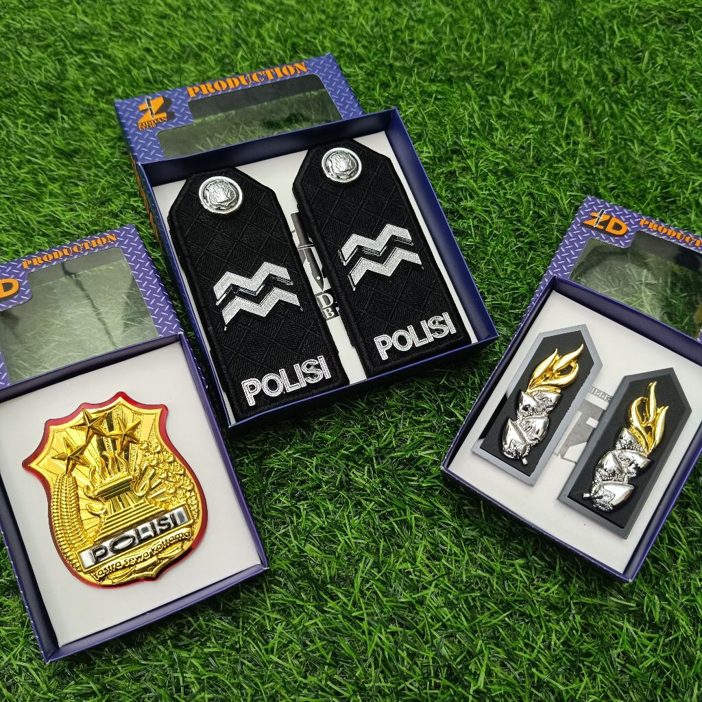 Pangkat PDU AIPTU POLRI 1 SET PREMIUM / Pangkat PDU AIPTU POLRI / Pangkat AIPTU POLRI