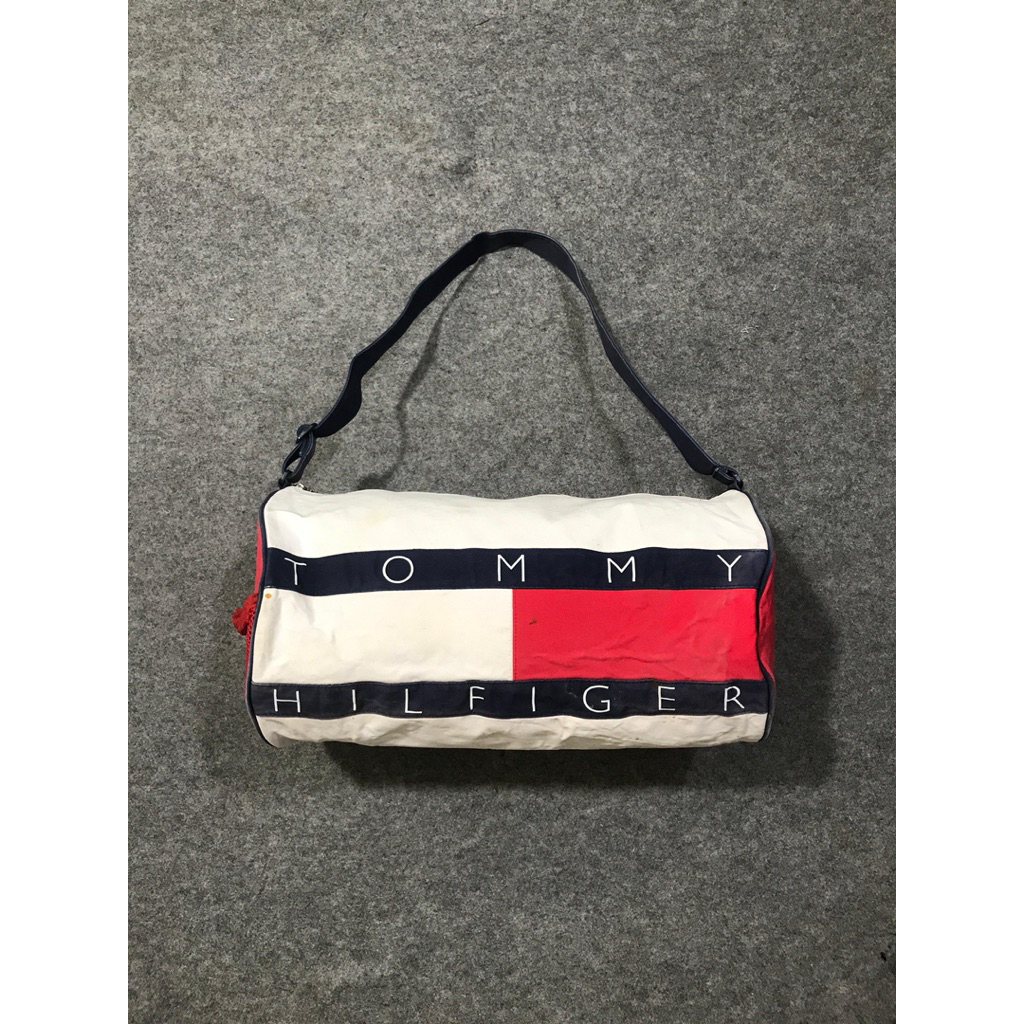 duffel bag tommy hilfiger vintage 40L travel bag tas olahraga tas traveling