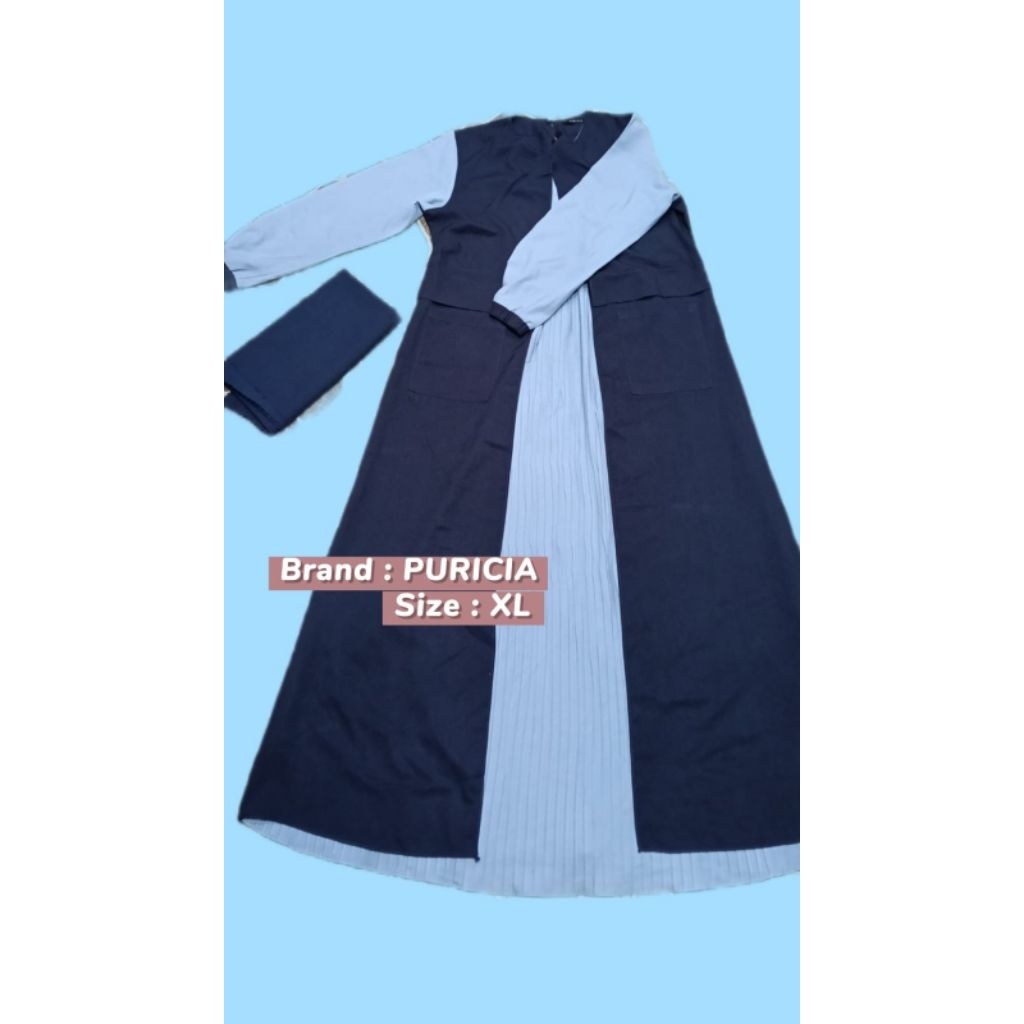 [PRELOVED] GAMIS FREE JILBAB SEGI EMPAT