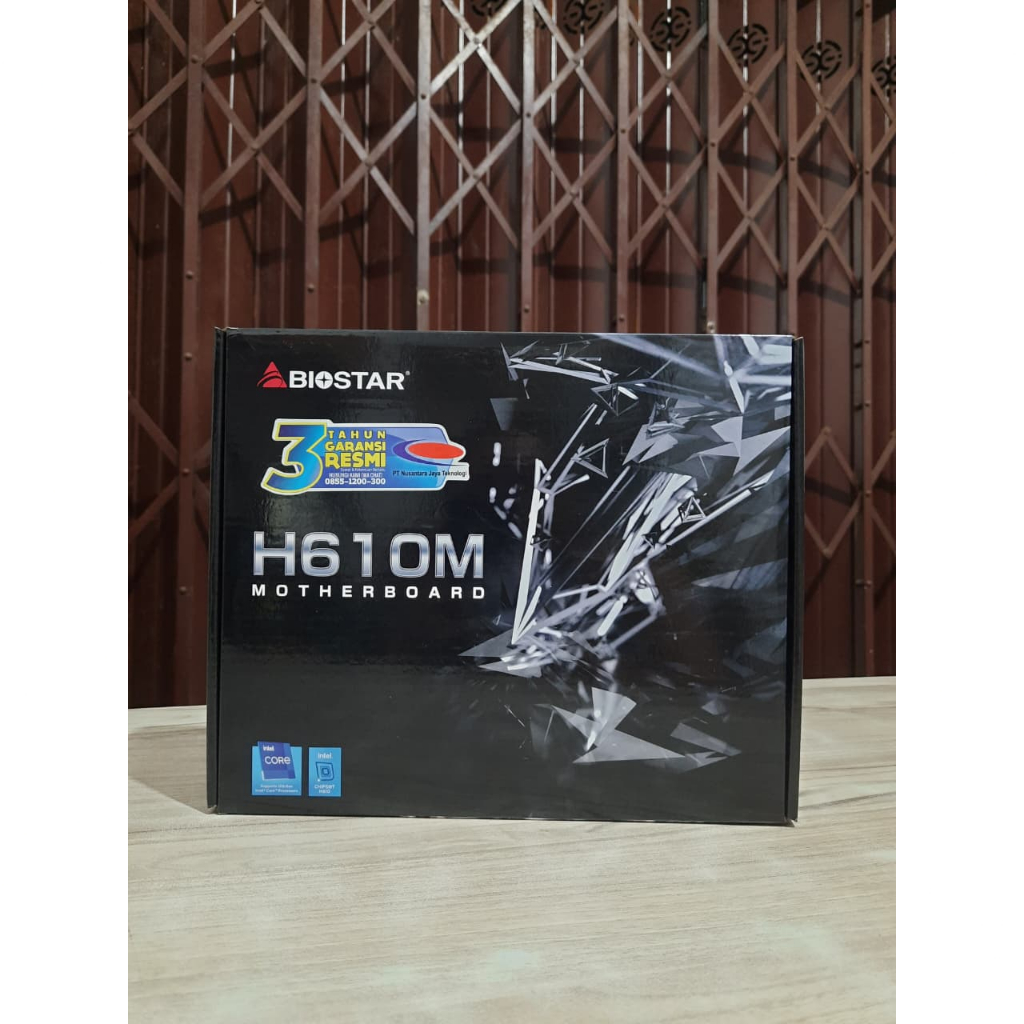 Motherboard Biostar H610MH DDR5 Baru