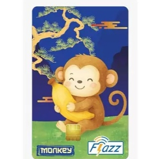 Kartu Flazz BCA Limited Edition Shio Monkey GEN 2