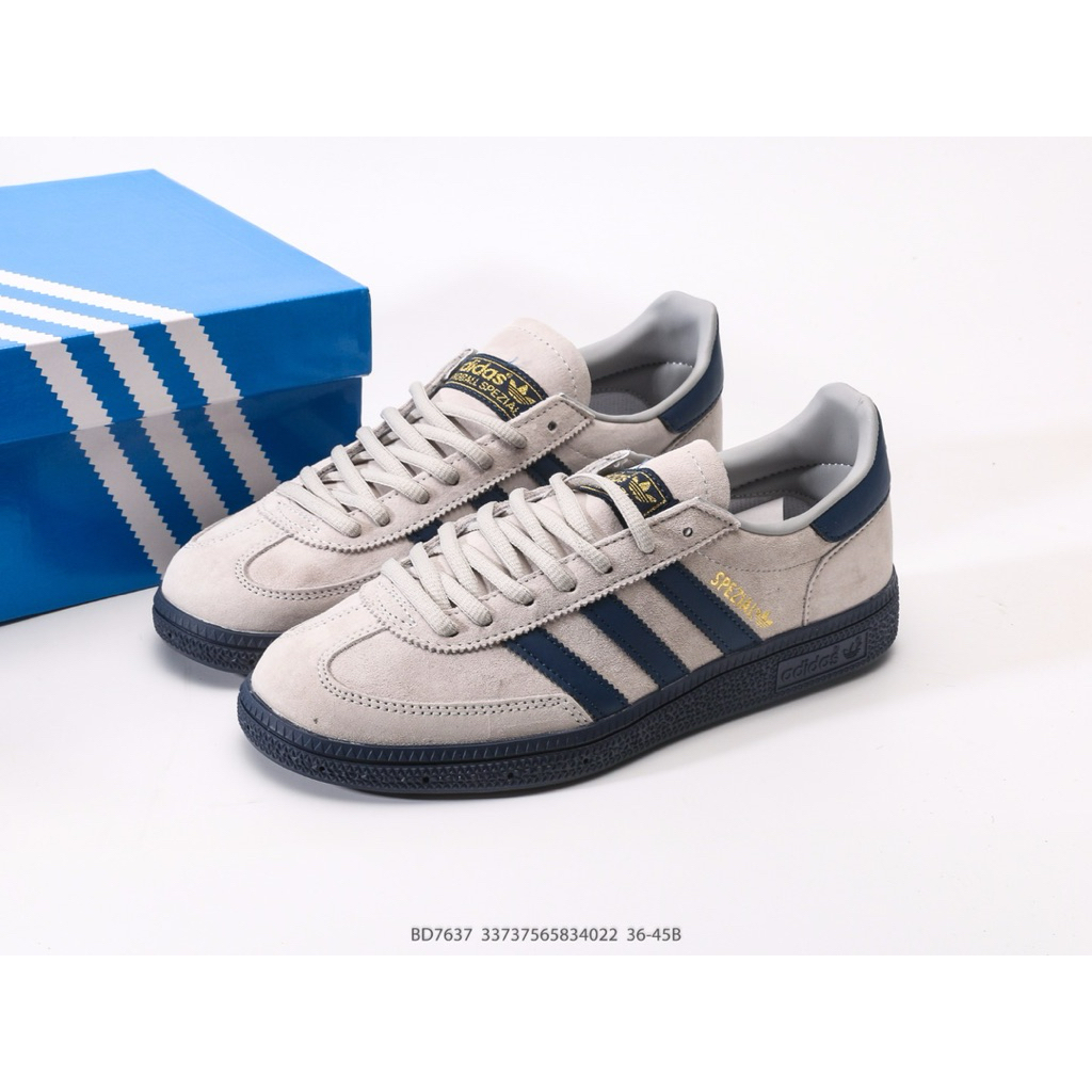 Sepatu Casual Adidas Handball Spezial Grey Navy