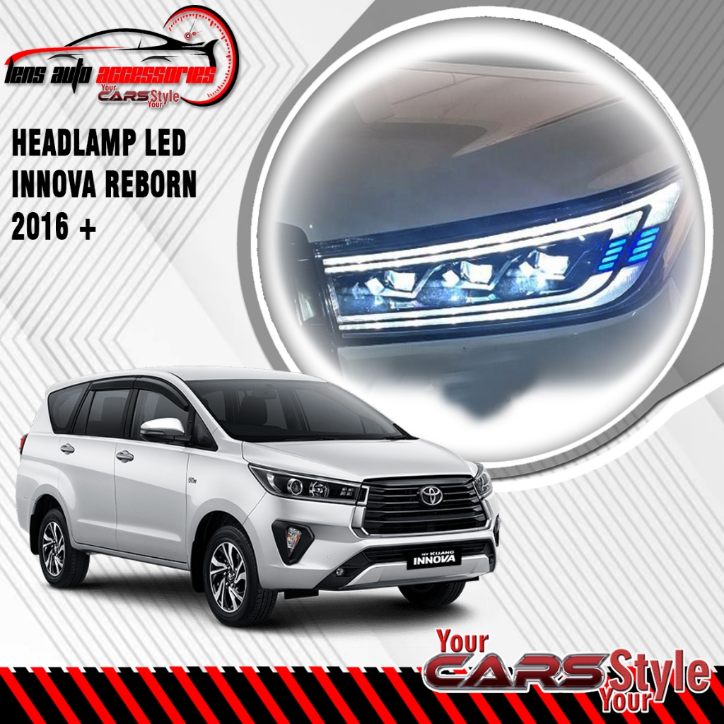 HEADLAMP LED INNOVA REBORN 2016+