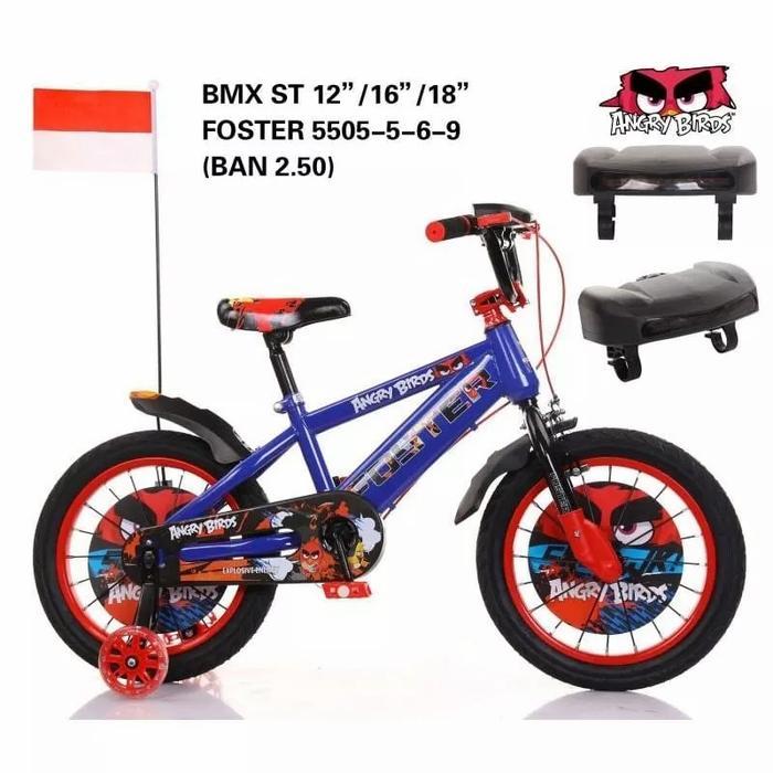 sepeda bmx 18 inch foster 5505-5-6-9 sepeda anak bmx 18 inch centrum 323-2