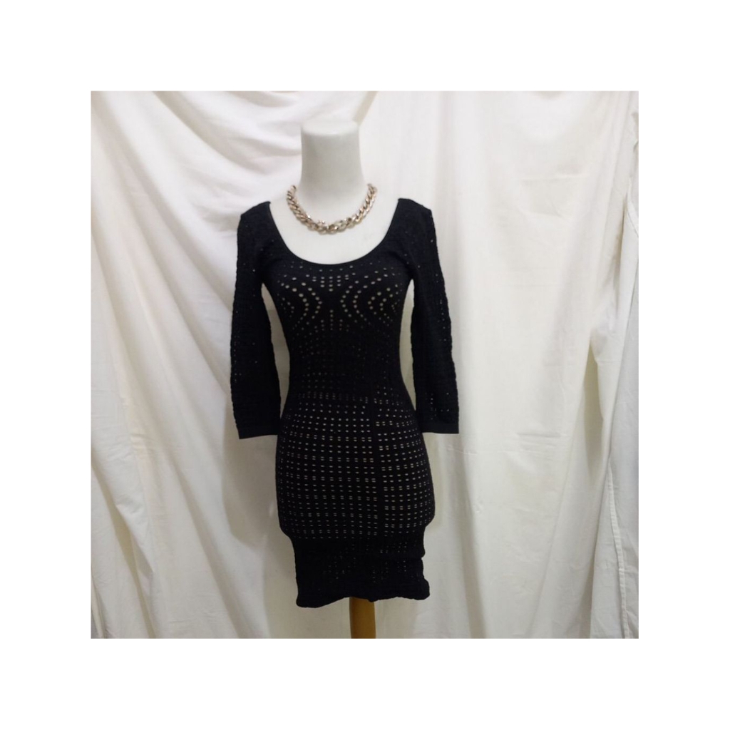 PRELOVED MINI DRESS BEBE ORIGINAL