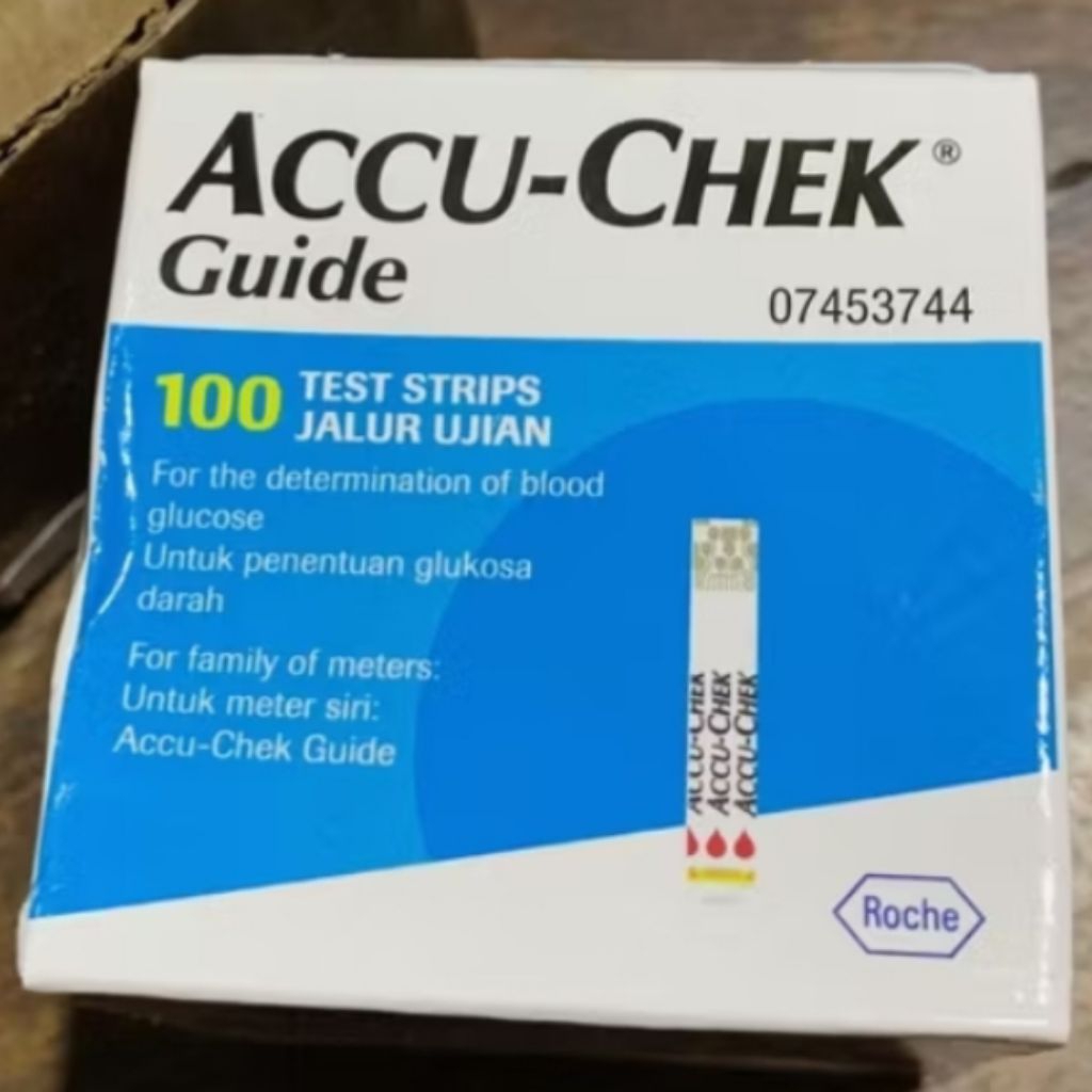 AccuChek Guide accuChek guide strip isi 100