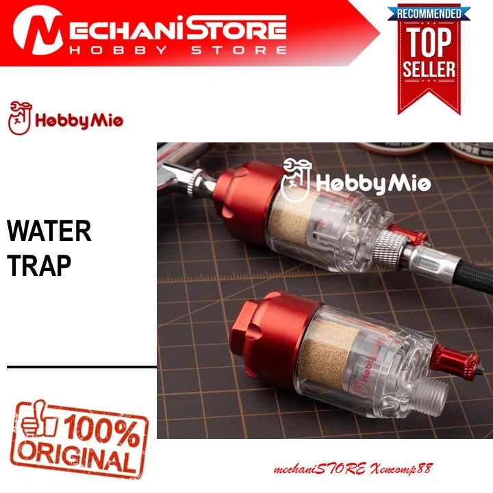 HOBBY MIO Drain & Dust Catcher / Water Trap Airrbush - HobbyMio Penyaring Air Penbrush Mini Filter (