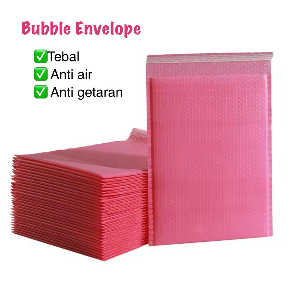 Bubble Envelopes / Bubble Mailer / Amplop Bubble Pink Color
