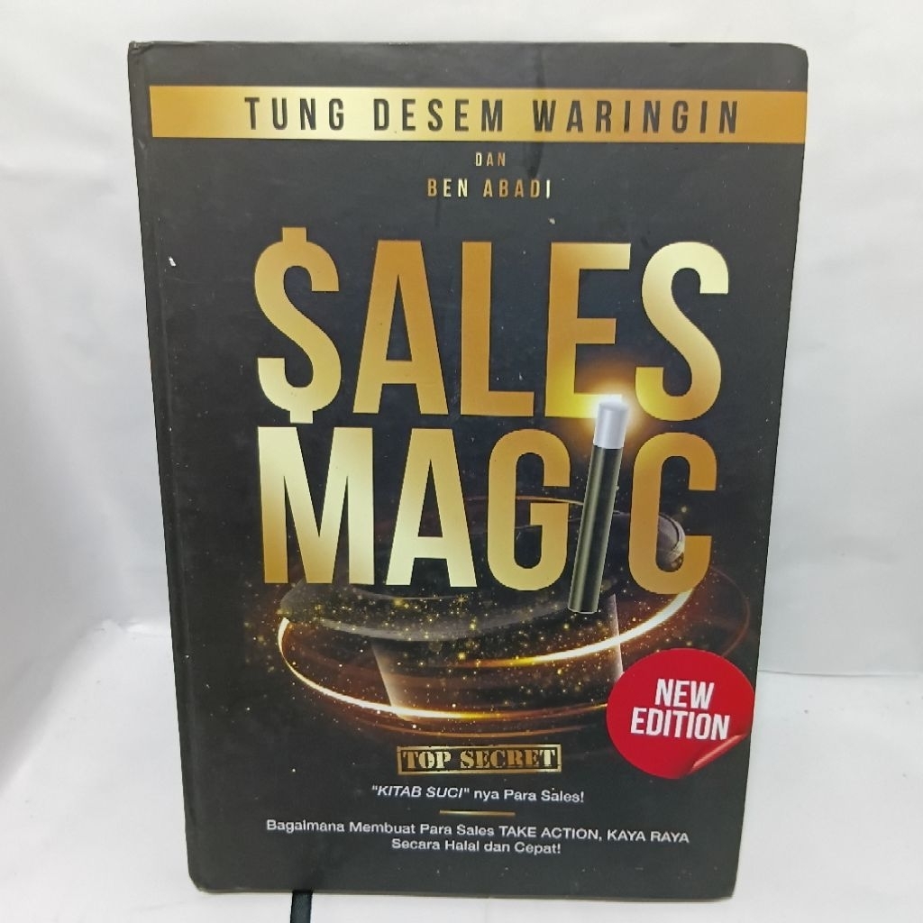 SALES MAGIC Buku Tung Desem Waringin dan Ben Abadi Hard Cover