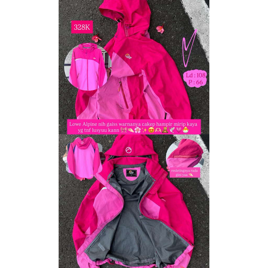 PRELOVEDPIYII_ | JACKET OUTDOOR LOWE ALPINE