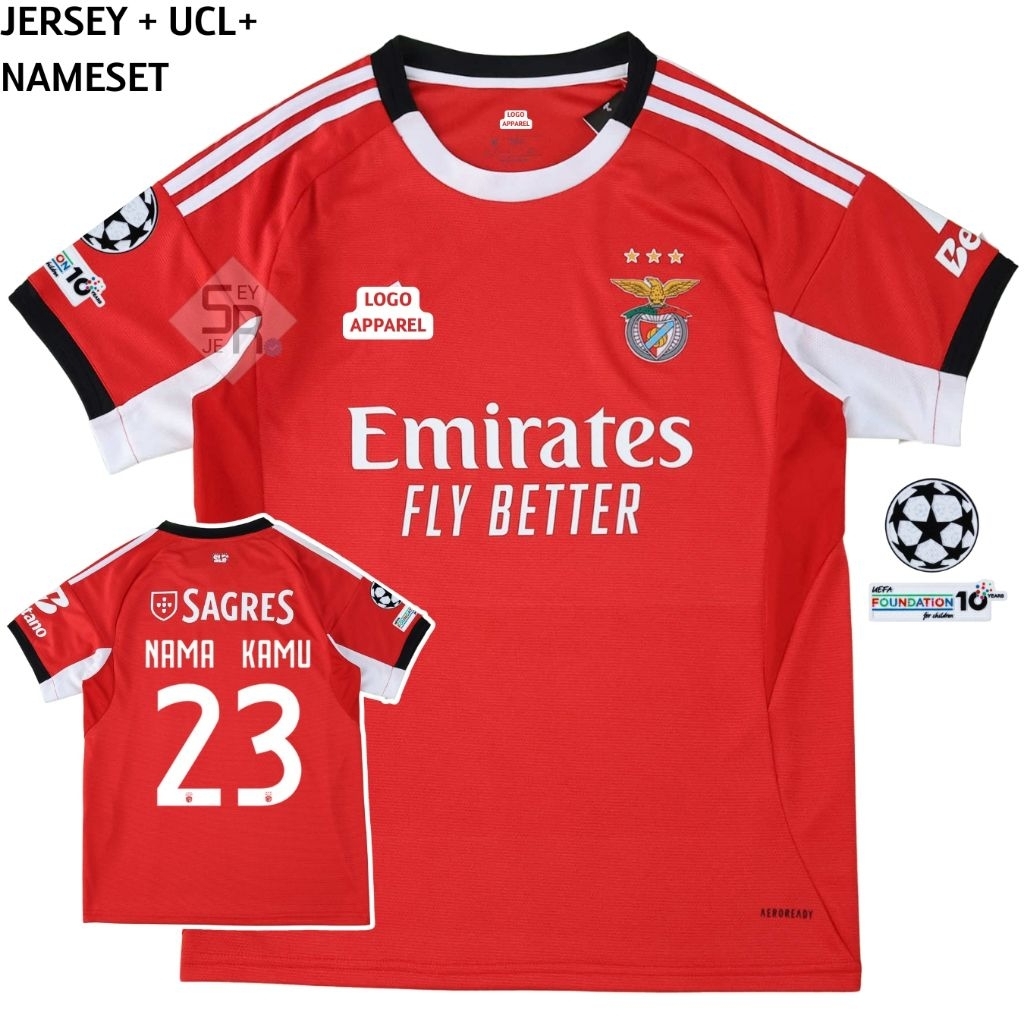 Jersey Benfica Home 2025 2026 - Jersey Benfica Grade Original