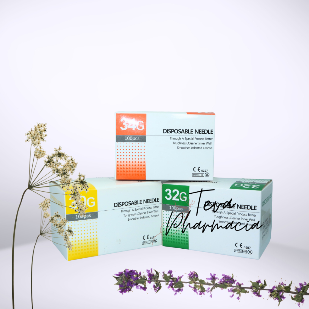 Box Sungshim Jarum Meso Needle | Ultra Thin Nano Meso Lipo Jarum Skinbooster