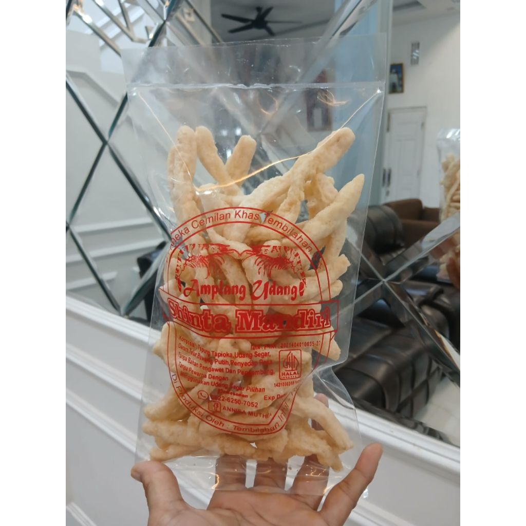 Amplang udang khas Tembilahan 125 gr