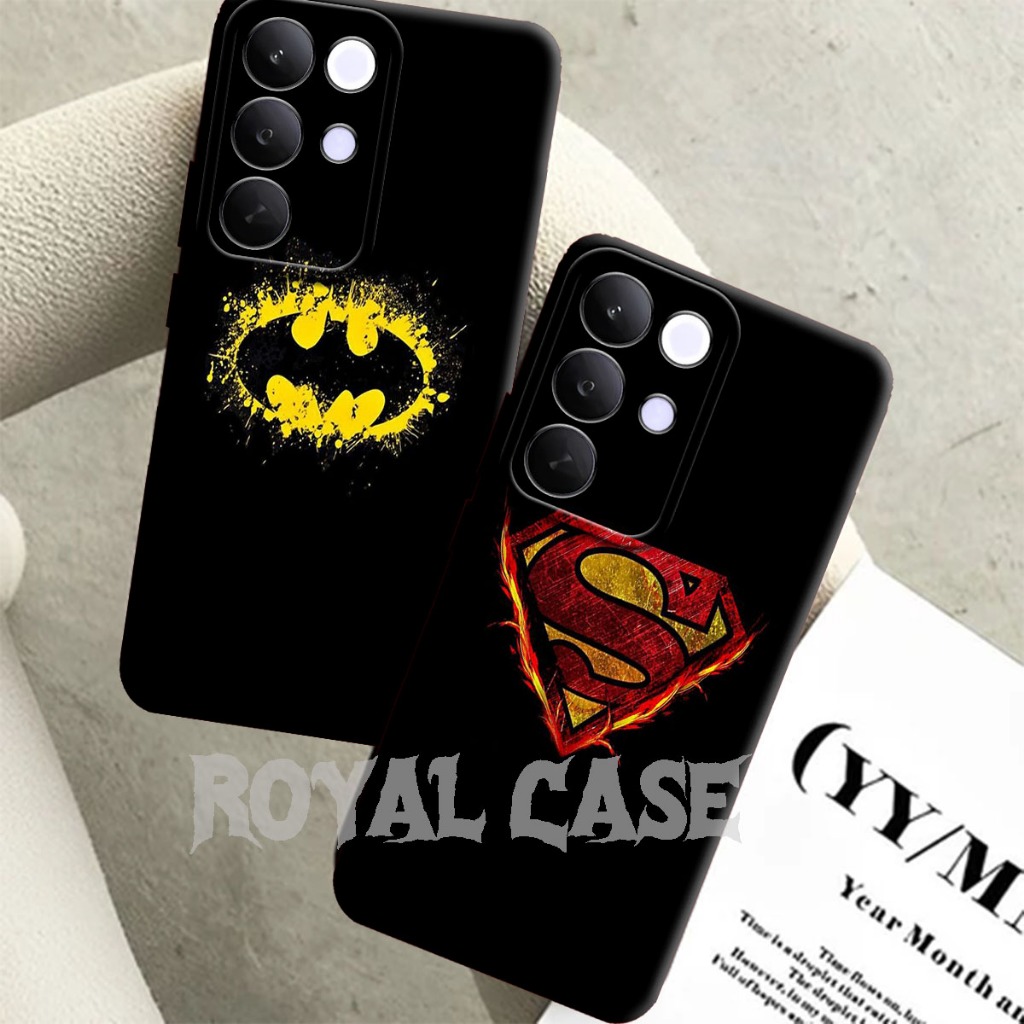 Kesing Realme C85 Pro - Motif Super Hero - Bumper - Custom Case - Bumper - Silikon TPU