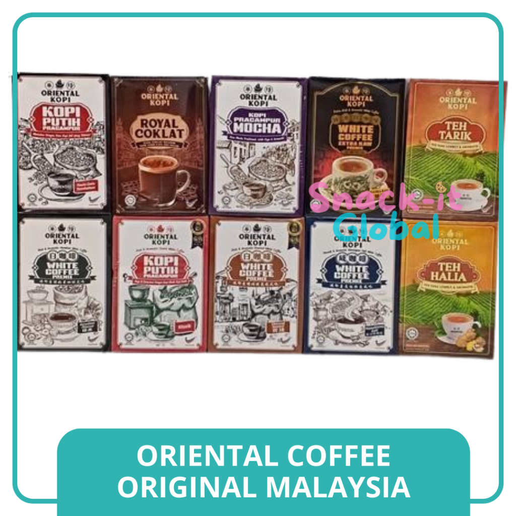 Oriental Kopi Malaysia. Kopi Oriental. Oriental Coffee. Semua Varian