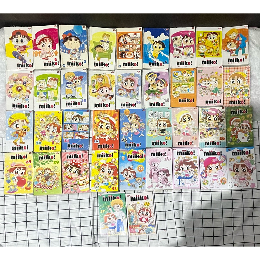 Preloved Miiko satuan 1 2 3 4 5 6 7 8 9 10 11 12 13 14 15 16 17 18 19 20 21 22 23 24 25 26 27 28 29 