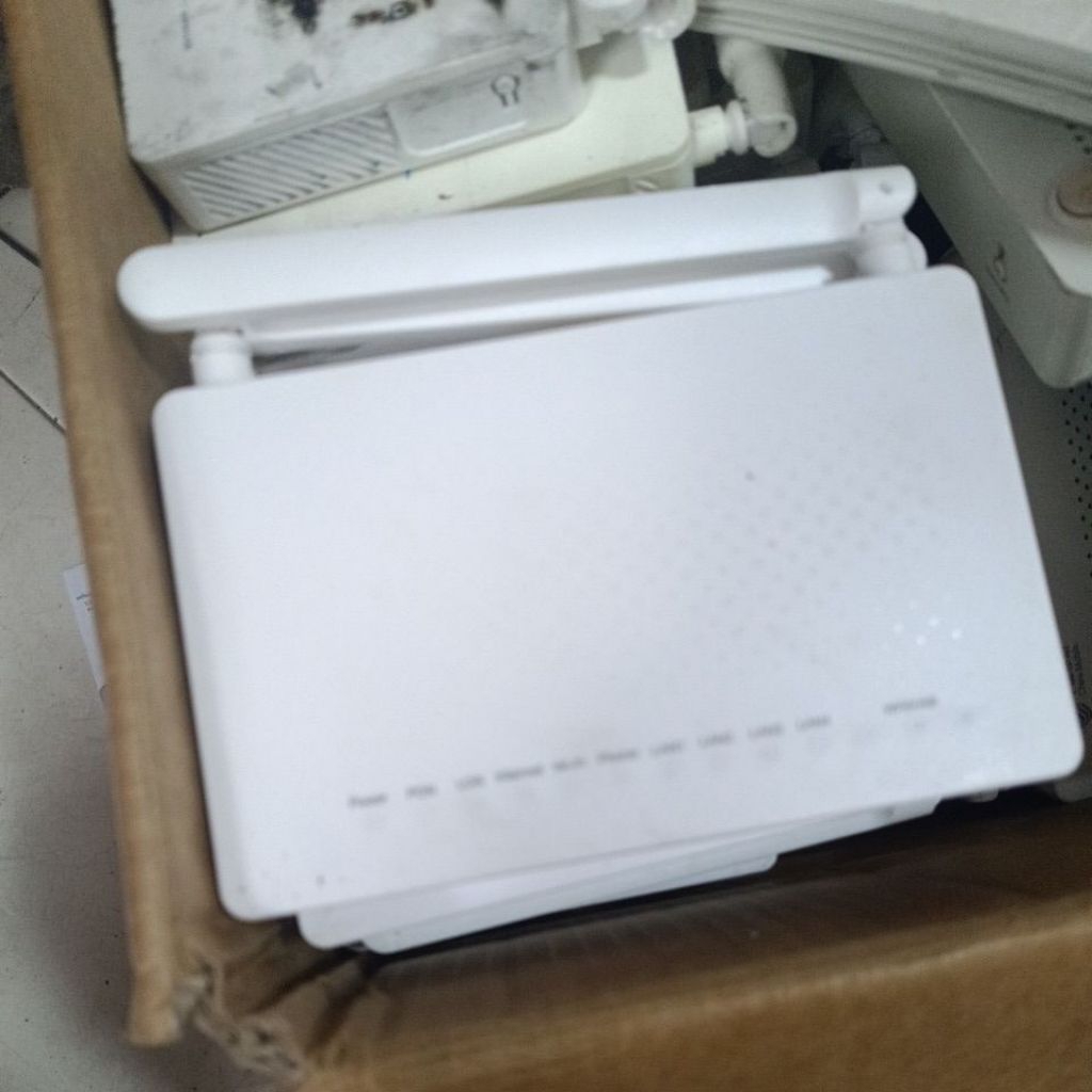 ONT Modem Router MATI / EROR Cocok buat Kanibalan