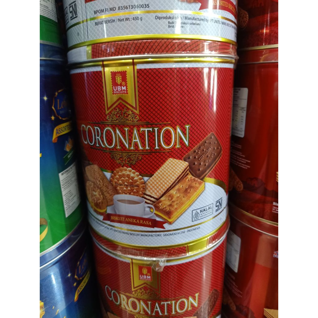 UBM coronation biscuit aneka rasa 450g