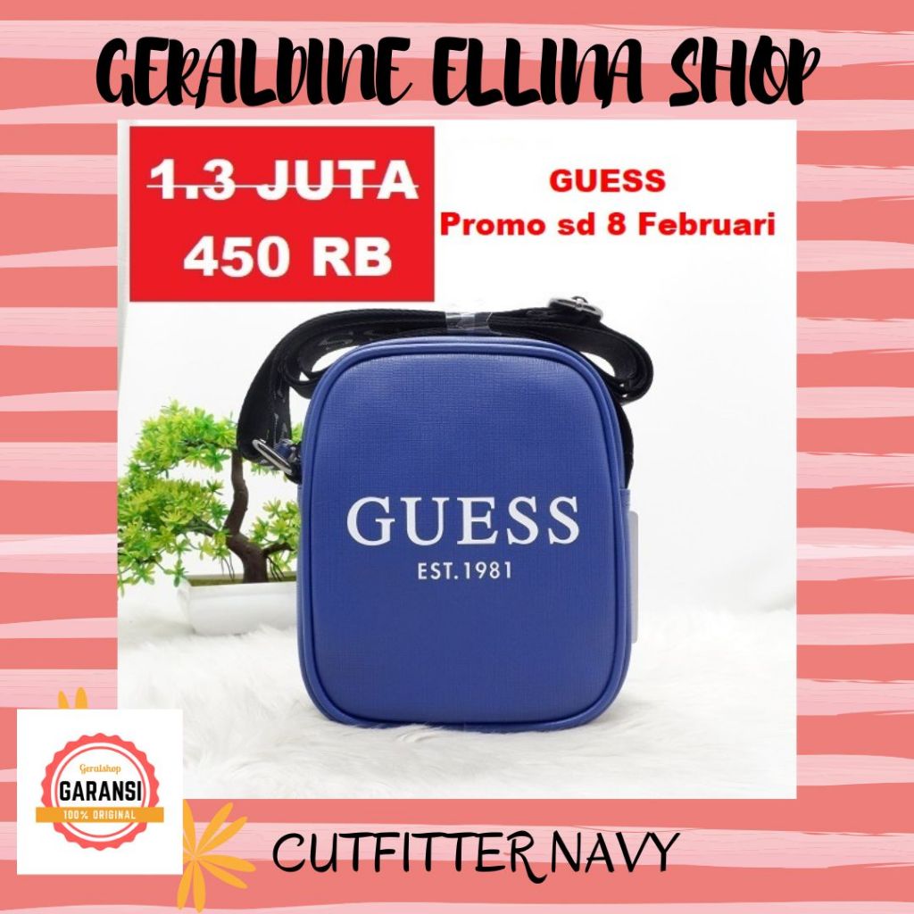 Tas Guess original sale camera bag seri CUTFITTER