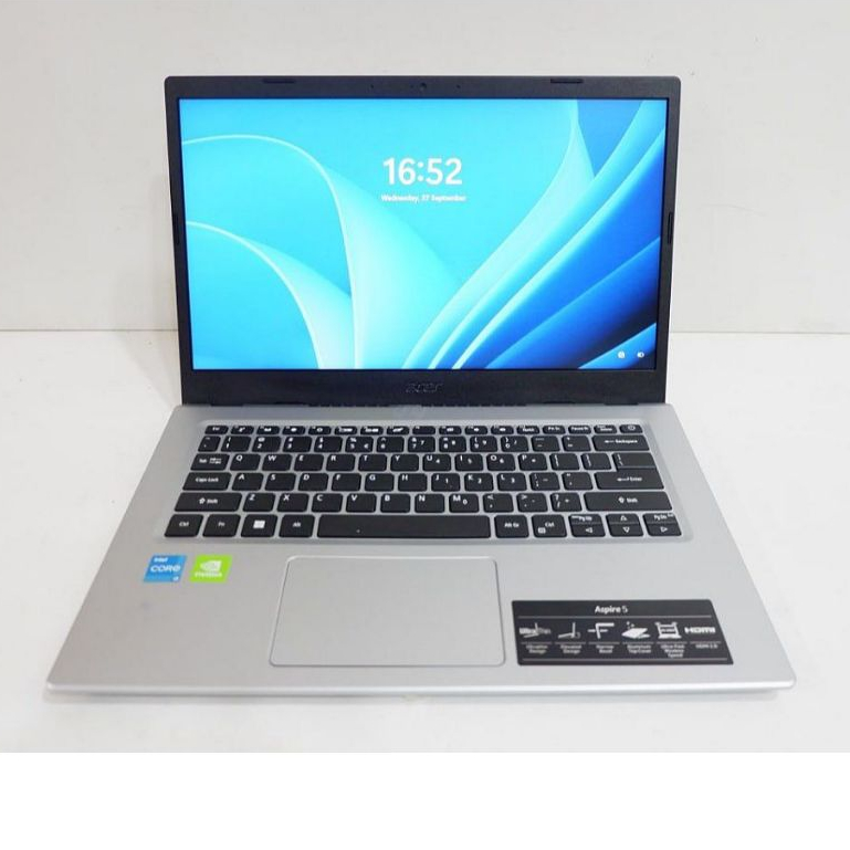 Laptop Acer Aspire 5 Slim A514 Nvidia Geforce MX350 Core i3-1115G4 Ram 8Gb Ssd 256Gb