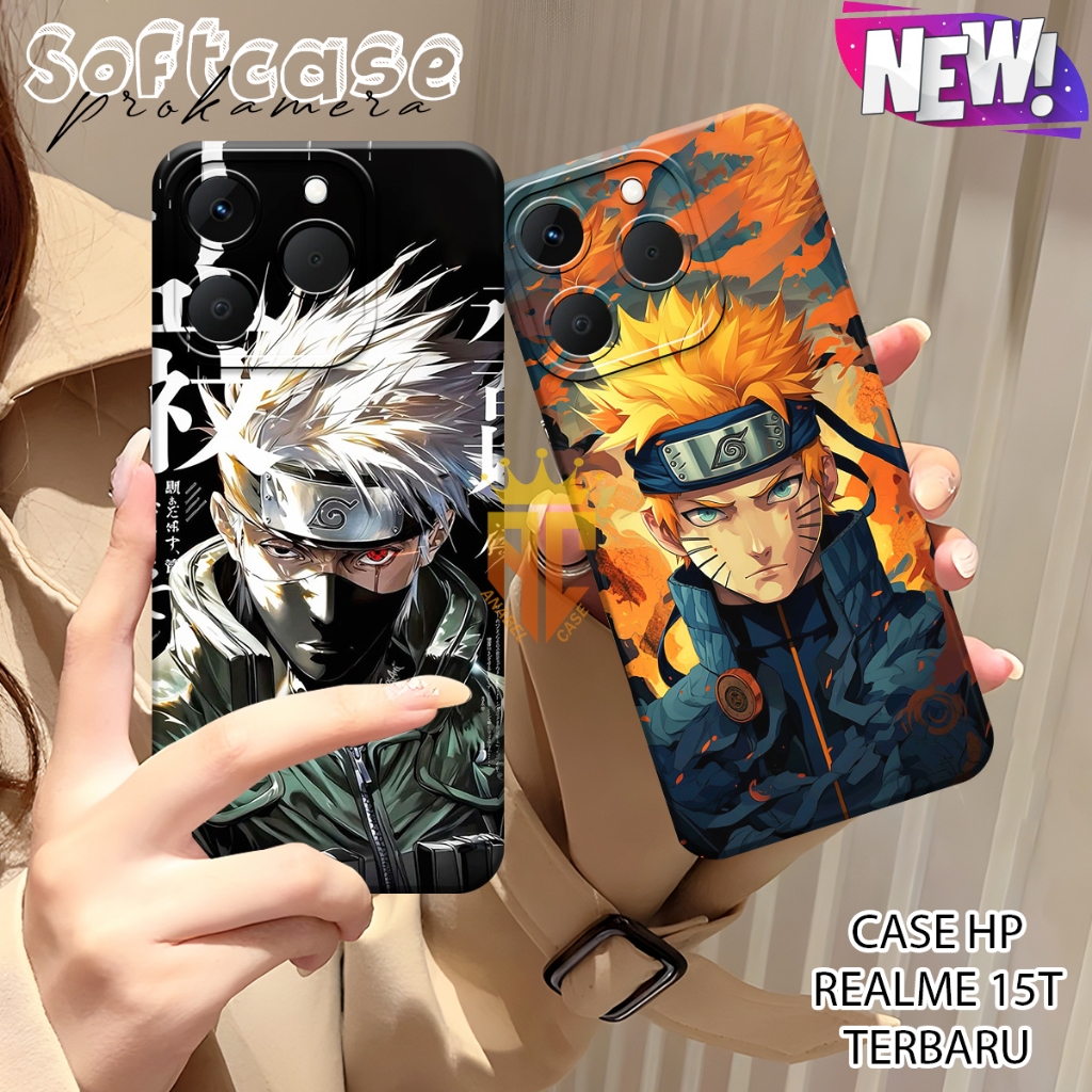 Case Realme 15T - Realme 15T Pro - Realme 15 pro - Realme 15 - Realme 14 - Realme 14t Pro Motif Naru