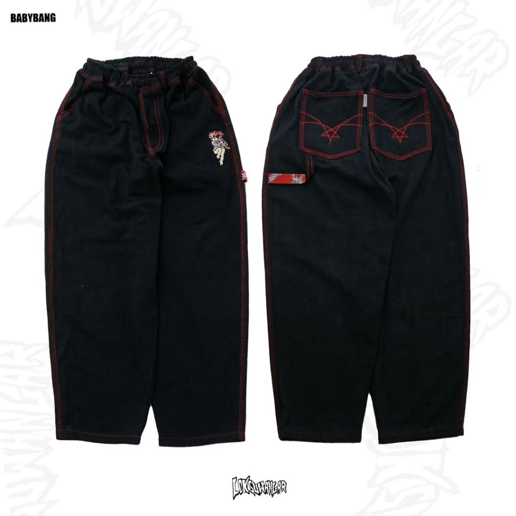 BABYBANG PANTS BAGGY SZ L