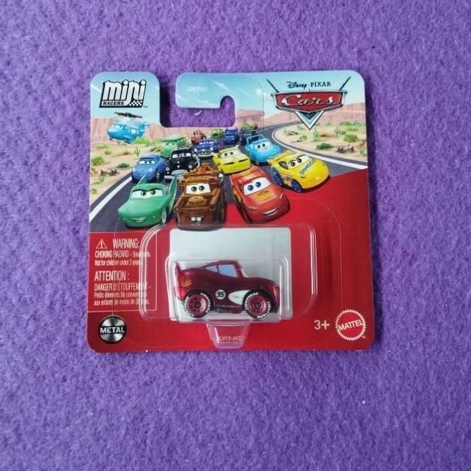 Disney cars mini racer lightning McQueen cheese