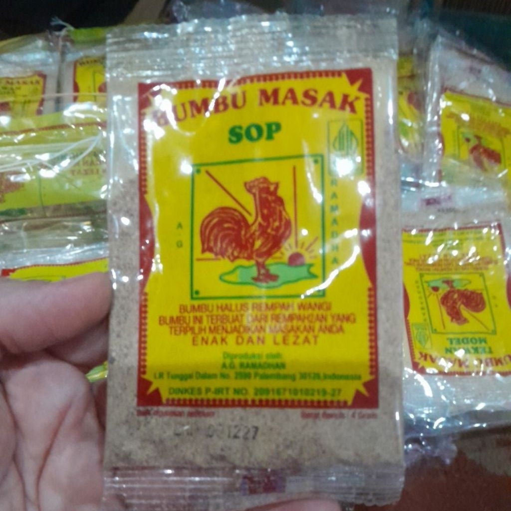 BUMBU KERING SOP CAP AYAM JAGO