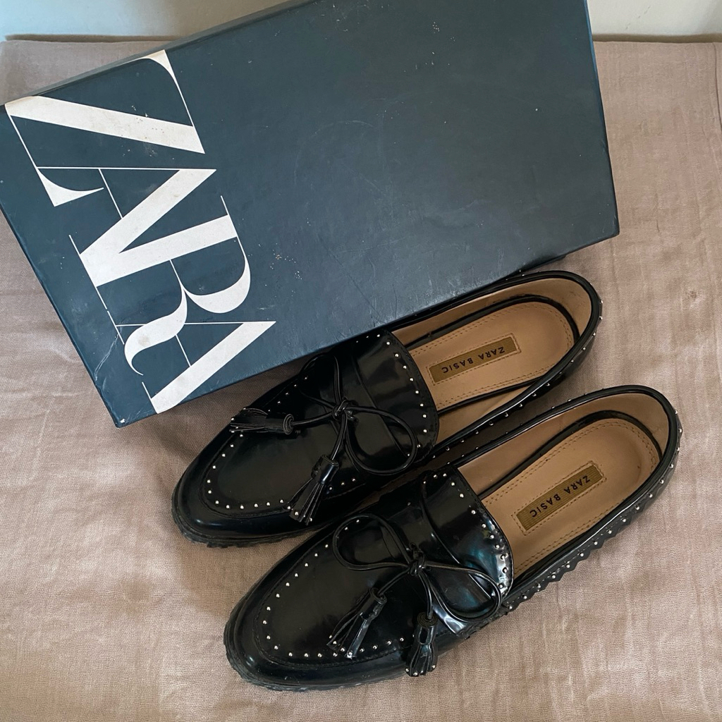 Sepatu Zara Loafers / Sepatu Zara / Sepatu Platform