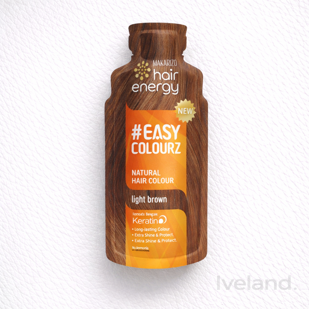Makarizo Pewarna Rambut Cokelat Muda 26ml
