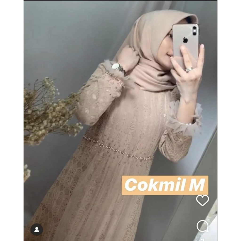 Syalina Cokmil M dress original by Javina