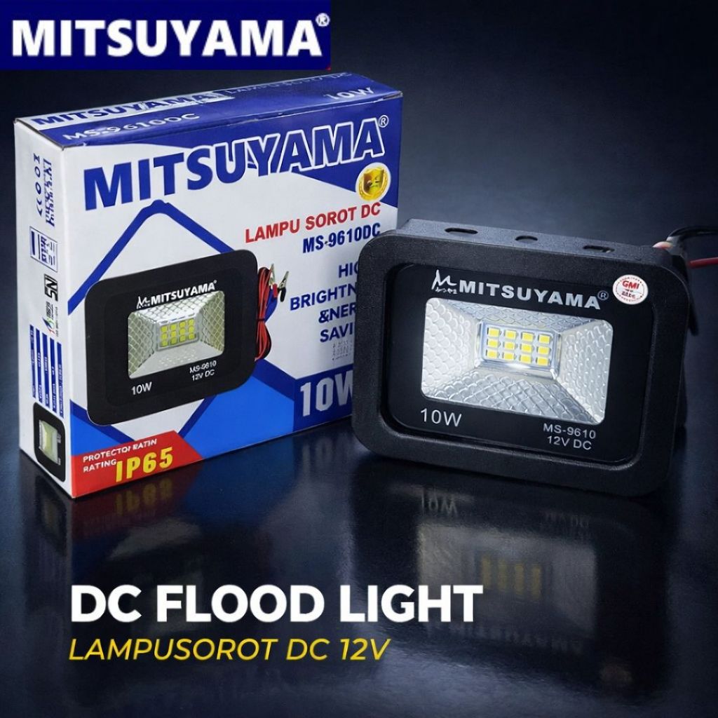 MITSUYAMA MS-96XX DC LAMPU SOROT DC 12V LAMPU TEMBAK DC