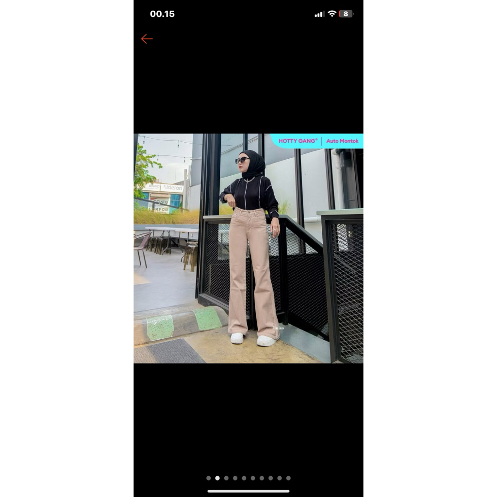 PRELOVED Jeans JINISO