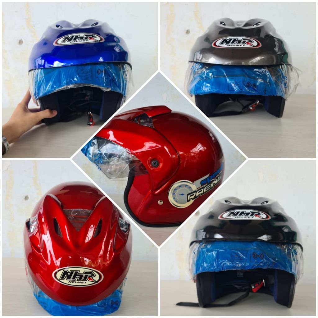 Helm Standar NHR | Helm Ringan | Helm Pluto Polos | Helm Dewasa