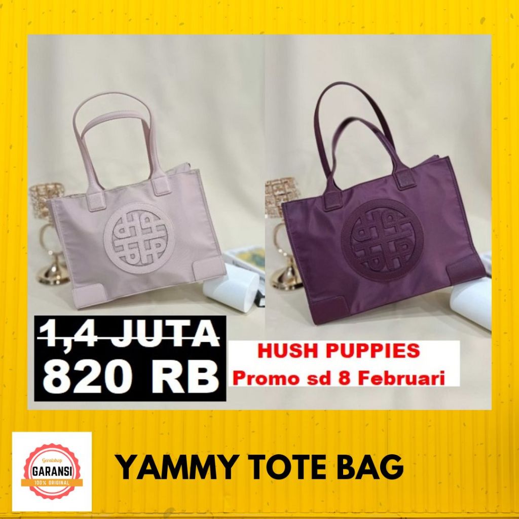 Tas Hush Puppies tote bag seri YAMMY 100% original store