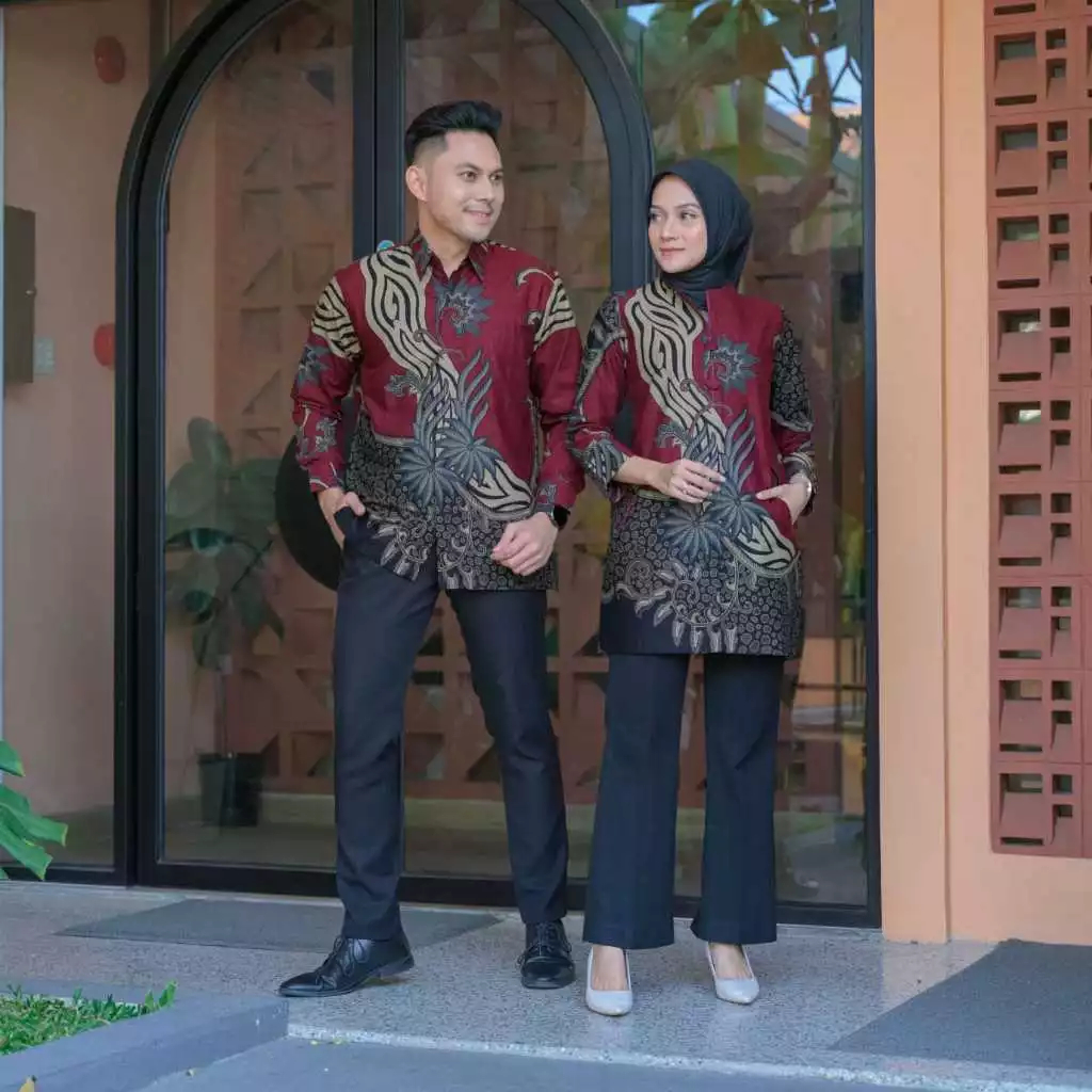 (NEW ARRIVAL) CTRL+_COUPLE BATIK_ COUPLE OUTER DAN KEMEJA_ OUTER BATIK_ OUTER BATIK WANITA_ BLAZER B