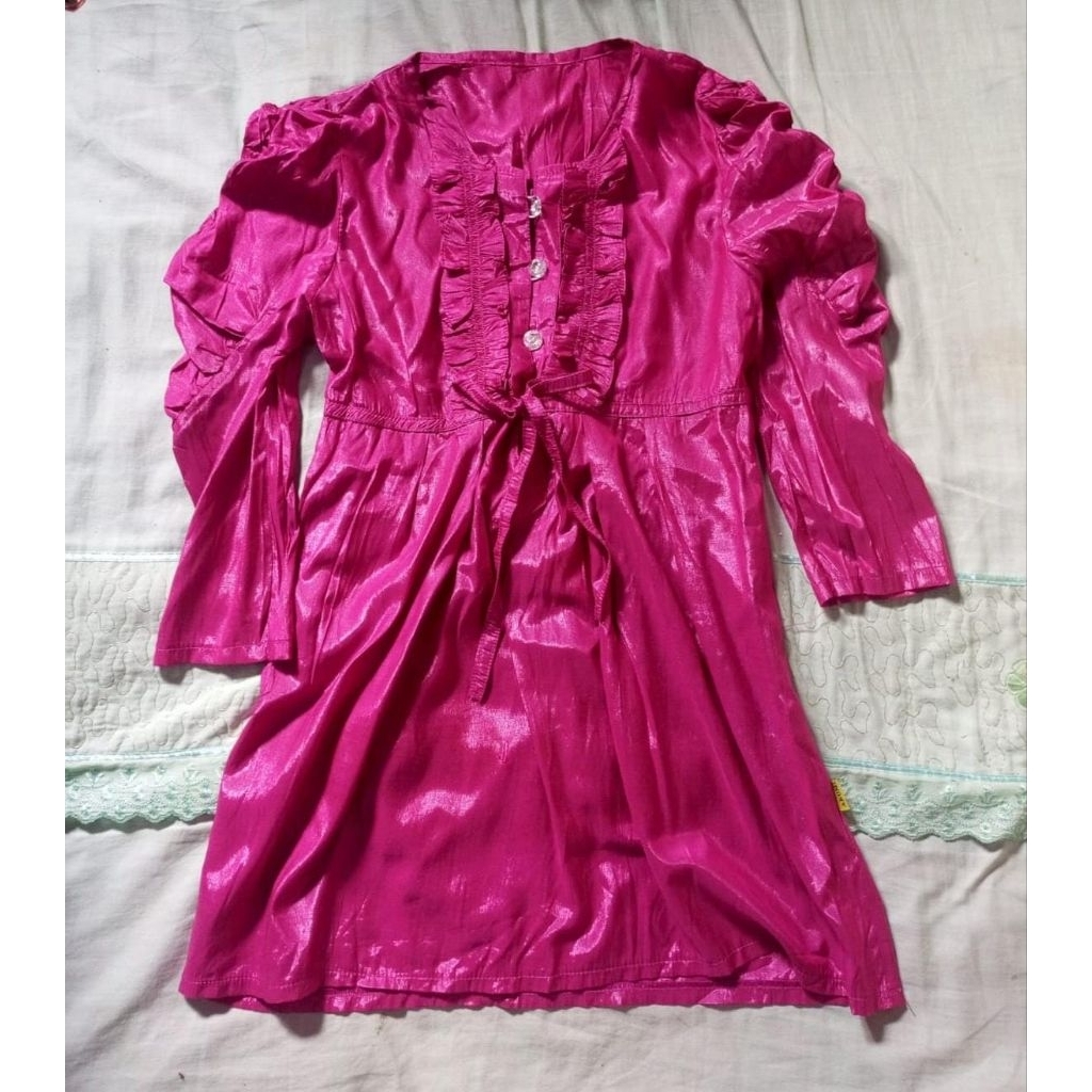 PRELOVED BLOUSE SATIN
