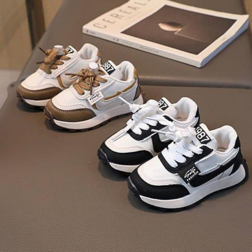 Sepatu Sneakers Tali 1987 Anak Cowok