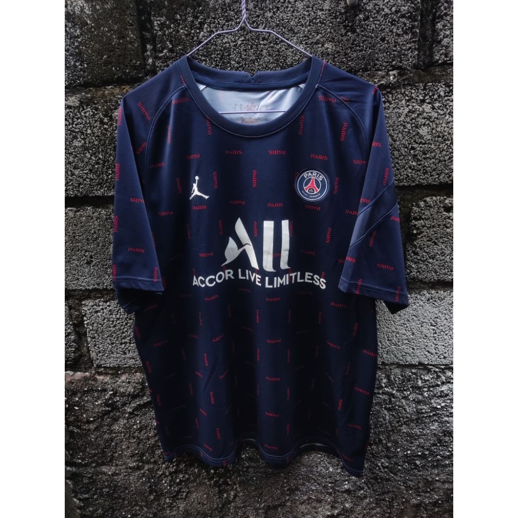 Jersey nik* training paris saint-german psg  jordan full alphabet original