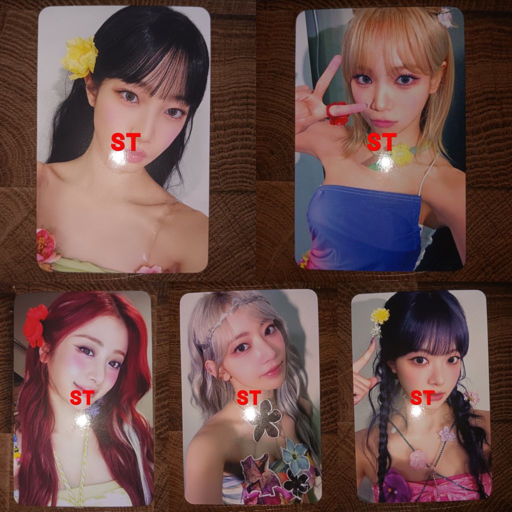 Photocard Pre Order Benefit Le Sserafim Kpopmerch PC 3rd Album Easy Kpop Merch POB LD Lucky Draw Sak