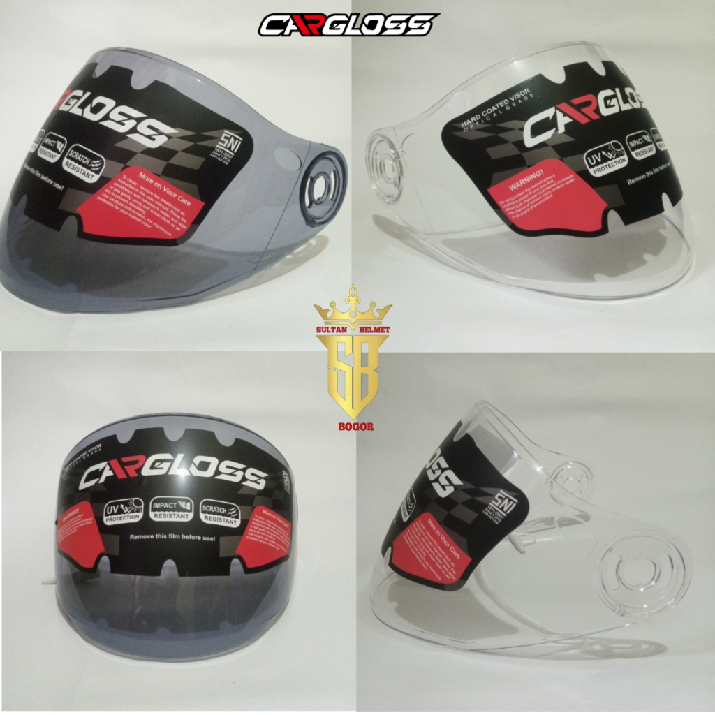 Visor Kaca Helm Helm NFS Former Cargloss Original new Smoke Clear